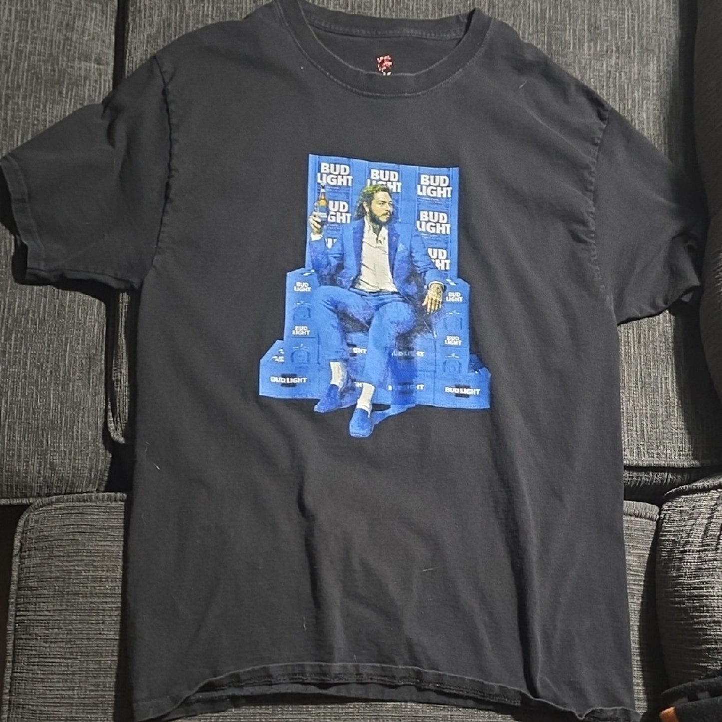 Men's Black Graphic T-Shirt