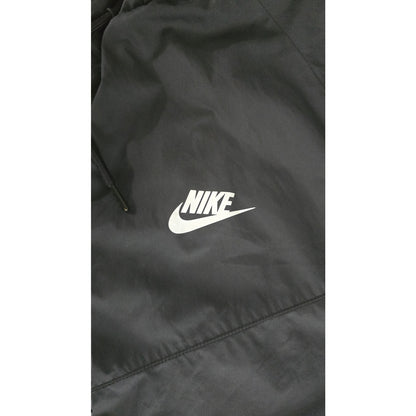 Nike Black Full-Zip Windbreaker Hoodie – Men’s Size XL