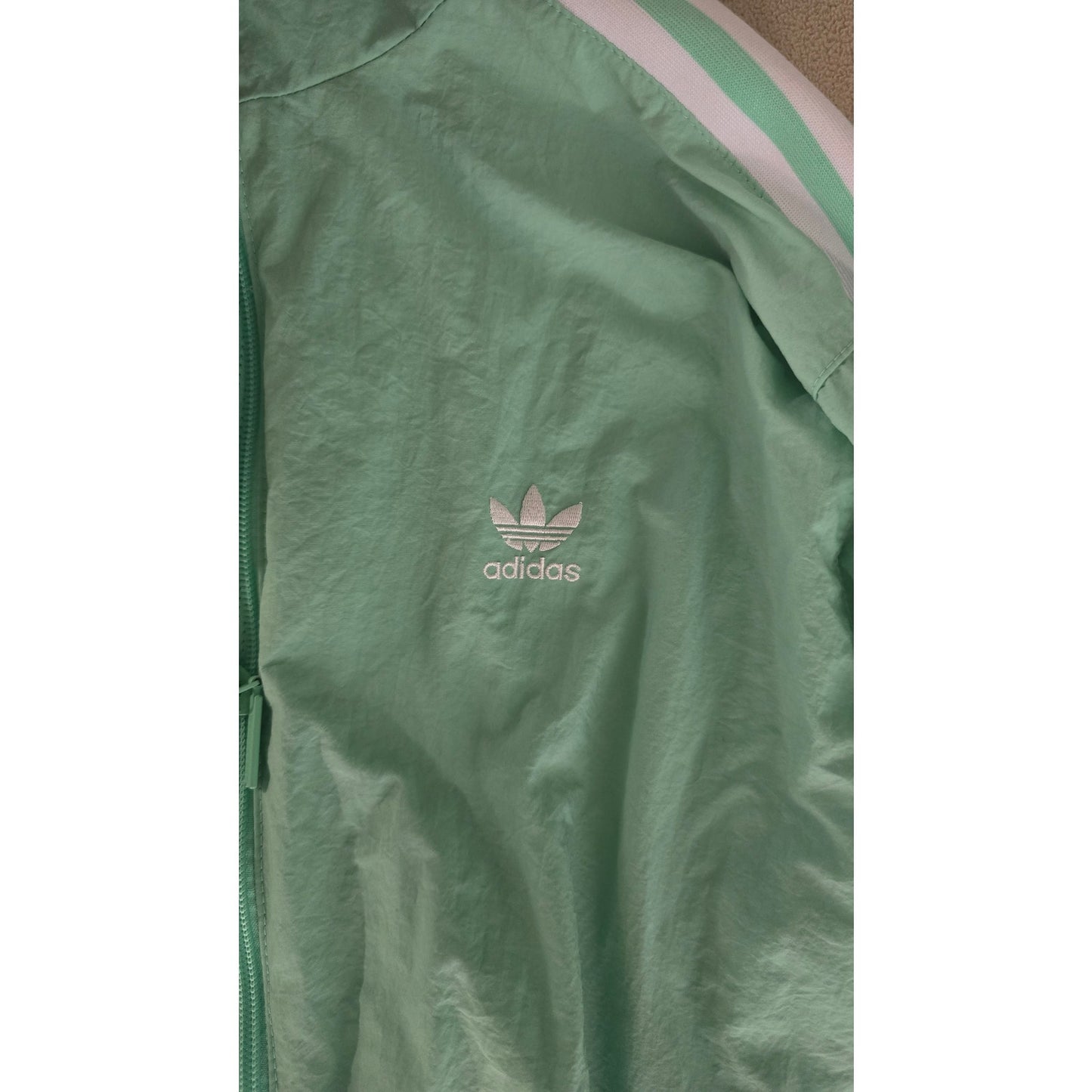 Adidas Originals Mint Green Track Jacket – Men’s Size Small
