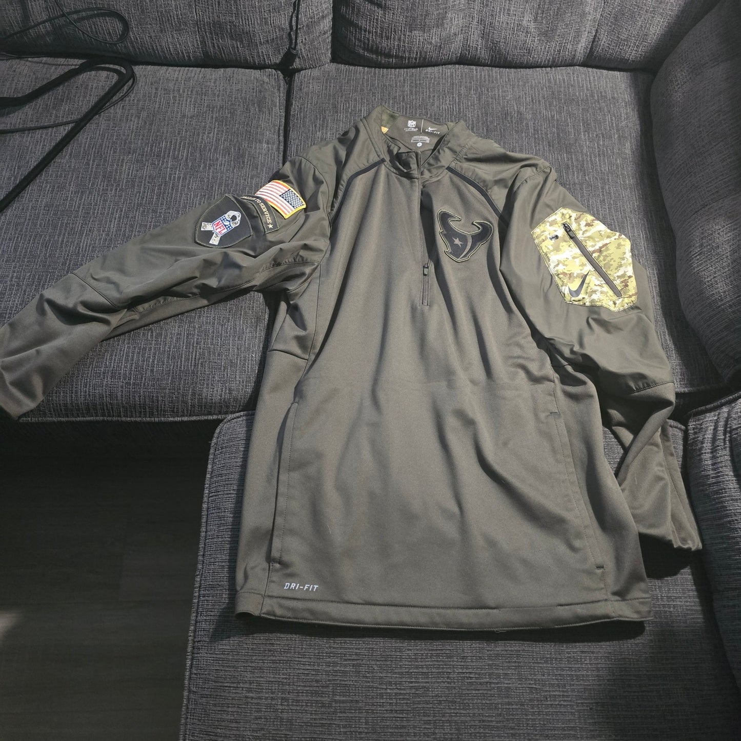 Nike "Salute to Service" Houston Texans On-field Jacket
