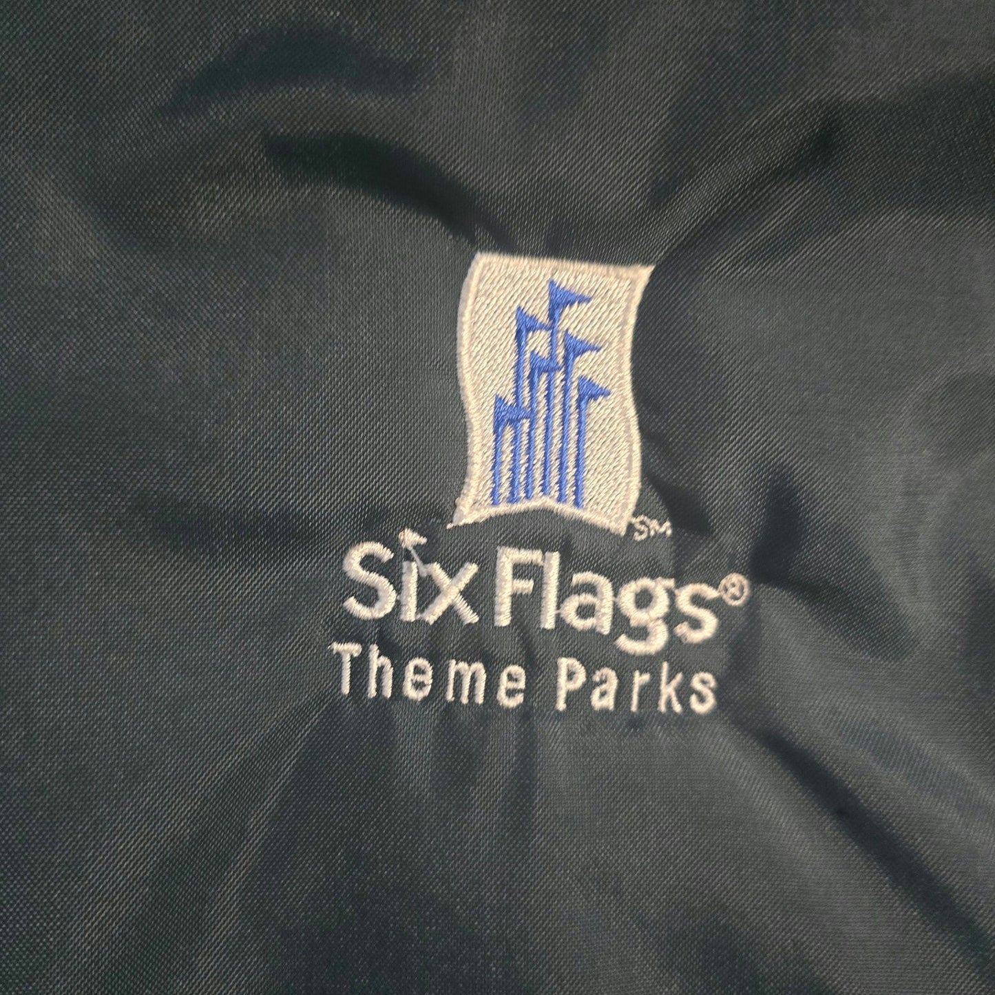 *Rare* Six Flags Theme Park Puffer Jacket