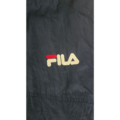 Vintage Fila Navy Full-Zip Windbreaker Jacket – Men’s Size XXL