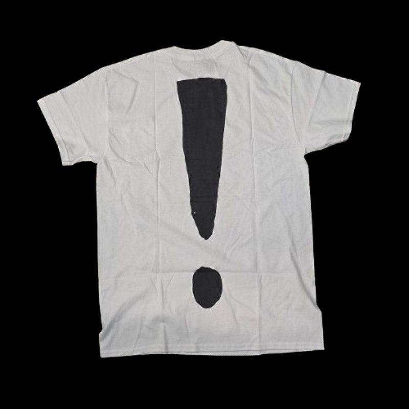 Trippie Redd White Tee – Exclamation Point Album Art (M)