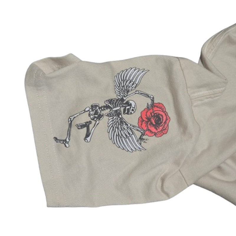 California Skeleton Angel Tee – L