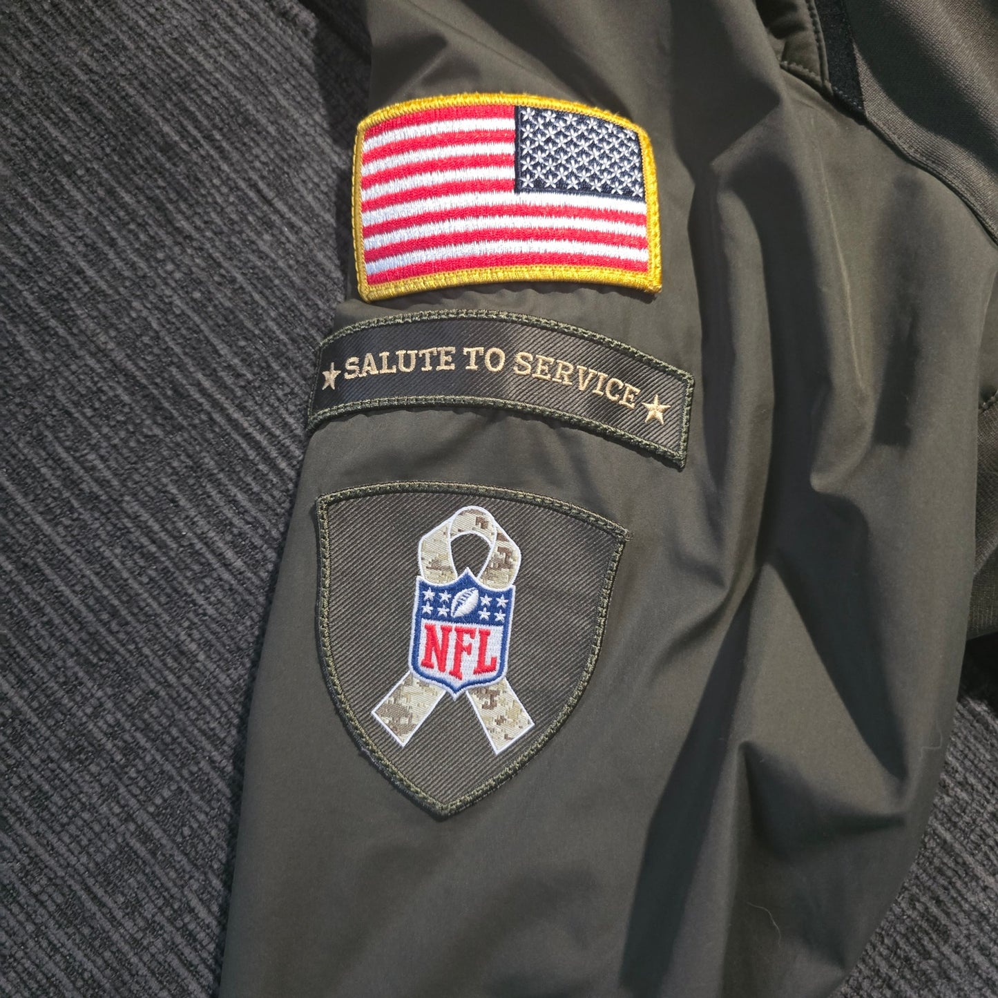 Nike "Salute to Service" Houston Texans On-field Jacket