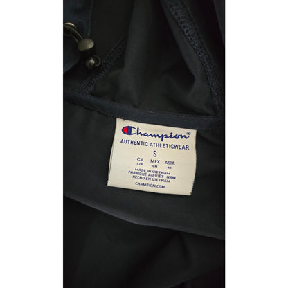 Champion 1/4 Zip Navy Pullover Windbreaker Hoodie – Men’s Size Small