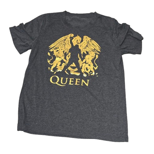 Queen Band T-Shirt Dark Gray –  L