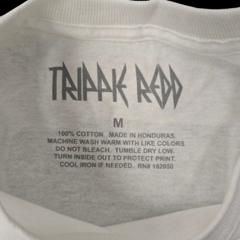 Trippie Redd White Tee – Exclamation Point Album Art (M)